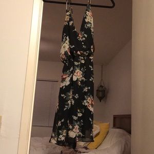 Black Floral Dress